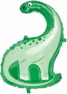 Urodziny dziecka - Balon foliowy Dinozaur - 85 cm - 1 szt. - miniaturka - grafika 1