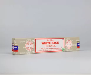 Satya Kadzidełka Biała Szałwia Californian White Sage Satya 15gx12szt. D5DC-666F4_20180405111744 - Kadzidła i dodatki - miniaturka - grafika 1