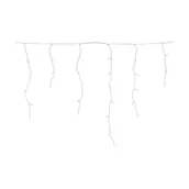 Oświetlenie świąteczne - Kurtyna zewnętrzna sople 5m 150 LED zimne białe - miniaturka - grafika 1