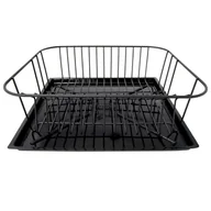 Suszarki do naczyń - Ander Suszarka do naczyń komorowa z tacką 33 cm - miniaturka - grafika 1