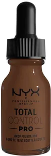 NYX Professional Makeup Professional Makeup - TOTAL CONTROL PRO - DROP FOUNDATION - Podkład do twarzy w kropelkach - 13 ml - 25 - EBONY NYXTKML-13ML-04 - Podkłady do twarzy - miniaturka - grafika 6