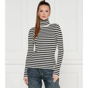 CALVIN KLEIN JEANS Golf | Regular Fit - Bluzki damskie - miniaturka - grafika 1