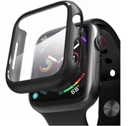 Akcesoria do smartwatchy - Etui + Szkło 2W1 Do Apple Watch 7/8 41Mm Czarne - miniaturka - grafika 1