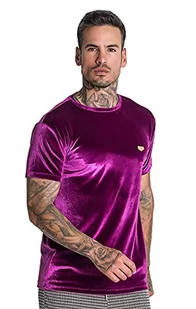 Gianni Kavanagh Męski T-shirt Purple Alive Tee, fioletowy, XS - Koszulki męskie - miniaturka - grafika 1