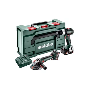 ** 3 LATA DARMOWYCH NAPRAW ** METABO COMBO SET 2.9.4 BS 18 LT BL + WB 18 LTX BL 125 + 2 AKUMULATORY 5.2AH + ŁADOWARKA ASC 55 + METABOX 165L 685208650 prom(me-685208650) - Zestawy elektronarzędzi - miniaturka - grafika 1