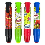 Artykuły biurowe - Kolorowe Baloniki Gumki do ściarania Komiks 4 wzory - miniaturka - grafika 1