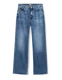 Spodnie damskie - BOSS Damskie spodnie jeansowe, medium blue, 32 - grafika 1