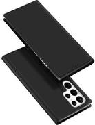 Portfele - Dux Ducis Skin Pro etui Samsung Galaxy S23 Ultra pokrowiec z klapką portfel na kartę podstawka czarne - miniaturka - grafika 1