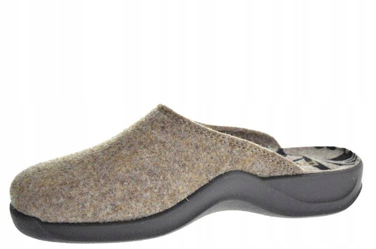 Rohde Damskie Kapcie Brązowe Wsuwane Casual 36 Jtk