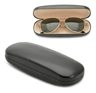 Akcesoria do okularów - Etui na okulary kolor czarny w twardej obudowie SQ71 - miniaturka - grafika 1