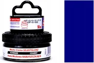 Środki do obuwia i ubrań - GRANATOWA Pasta do butów ze skóry licowej WOSK Krem do obuwia + APLIKATOR - miniaturka - grafika 1