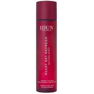 IDUN Minerals Ready Set Refresh Setting Spray (100ml) - Utrwalacze do makijażu - miniaturka - grafika 1