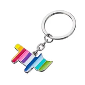 Breloki - Batek Brelok, Tęczowy kotek - miniaturka - grafika 1