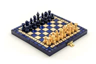 Gry planszowe - Szachy Kieszonkowe, gra logiczna, Szachy Żurek, niebieskie - miniaturka - grafika 1