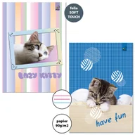 Zeszyty szkolne - Zeszyt A4 32 kartki 3-LINIE KOLOR 90G BEST FRIEND KOTY - miniaturka - grafika 1