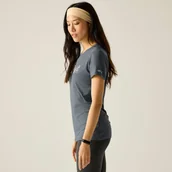 Koszulki i topy damskie - Regatta Koszulka damska Fingal Stretch Szary, Rozmiar: 40 - miniaturka - grafika 1