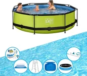 Baseny ogrodowe - Basen EXIT Lime - Basen stelażowy ø300x76cm - Super zestaw - miniaturka - grafika 1