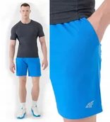 Spodenki męskie - Męskie spodenki treningowe 4F niebieskie 36S XL - miniaturka - grafika 1