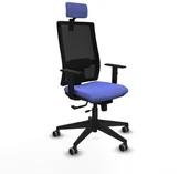 Fotele i krzesła biurowe - Krzesło Biurowe z Zagłówkiem Horna Traslack Piqueras y Crespo 1D066G2 - miniaturka - grafika 1