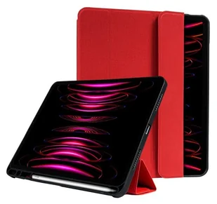 Crong FlexFolio do iPad Pro 11'' 2022-2021 / iPad Air 11” M2 2024 / iPad Air 10.9” 5-4 gen. z funkcją Apple Pencil czerwony CRG-FXF-IPD112-RED - Etui do tabletów Crong FlexFolio do iPad Pro 11'' 2022-2021 / iPad Air 11” M2 2024 / iPad Air 10.9” 5-4 gen. z funkcją Apple Pencil czerwony CRG-FXF-IPD112-RED - Etui do tabletów - miniaturka - grafika 1