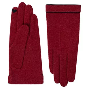 Roeckl Damskie skórzane rękawiczki Piping Touch, Classic Red, 7.5, czerwony (Classic Red), 7.5 - Rękawiczki - miniaturka - grafika 1