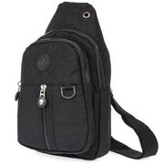 Nerki - Czarna Saszetka nerka przez ramię plecak torba modna ner-m-37 czarny - miniaturka - grafika 1