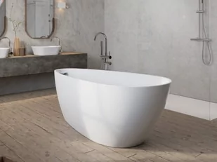 Besco WA-170-GZC GOYA A-LINE GLAM złota wanna wolnostojąca maskownica syfonu z przelewem czarna 170 x 80 - Wanny Besco WA-170-GZC GOYA A-LINE GLAM złota wanna wolnostojąca maskownica syfonu z przelewem czarna 170 x 80 - Wanny - miniaturka - grafika 2