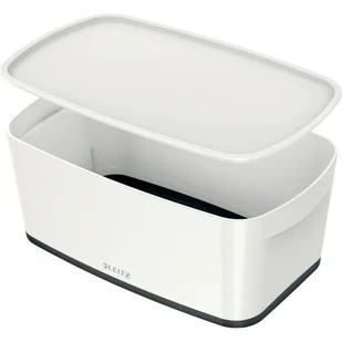 Leitz INNY Pojemnik Mały Mybox Wow Z Pokrywą Czarny 135L170 - Półki na dokumenty - miniaturka - grafika 2