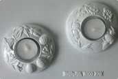 Akcesoria rzeźbiarskie - Forma do odlewów gipsu, świeczniki wielkanocne, 2 elementy - miniaturka - grafika 1