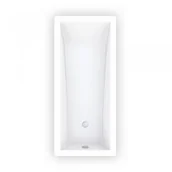 Wanny - Wanna prostokątna Roltechnik Kubic Neo 160x70 cm - miniaturka - grafika 1