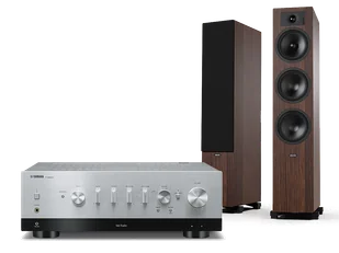 Yamaha R-N800A (srebrny) + Tesi 6 (mokka) - Zestawy stereo - miniaturka - grafika 1