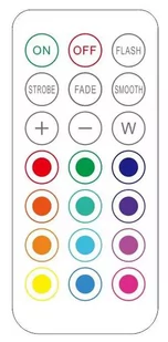 Lampka dekoracyjna podszafkowa Led RGB z pilotem 0,5W Goldlux - Lampy pozostałe - miniaturka - grafika 2