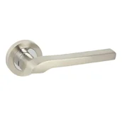 Klamki - Domino Klamka Nemo na rozecie chrom nikiel - miniaturka - grafika 1