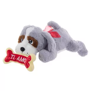 Euro Baby ZABAWKI PIES PLUSZOWY DNC19-0505R-40 EBM0505R-40 - Maskotki i pluszaki - miniaturka - grafika 1