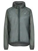 Kurtki damskie - Ziener NATINA damska kurtka przeciwdeszczowa – rower górski outdoorowa – wodoszczelna, oddychająca, super lekka, ciemna dżungla, 44 - miniaturka - grafika 1