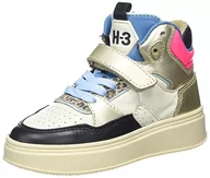 Buty dla dziewczynek - HIP Dziewczęce H1164 sneakersy, Platinum, 29 EU - miniaturka - grafika 1
