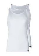 Koszulki męskie - Skiny Koszulka męska Collection Tank Top 2-pak podkoszulek, biała (White 0500), (rozmiar producenta: XX-Large) - miniaturka - grafika 1