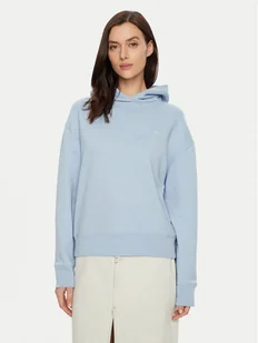 Calvin Klein Bluza K20K208126 Błękitny Regular Fit - Bluzy damskie - miniaturka - grafika 1