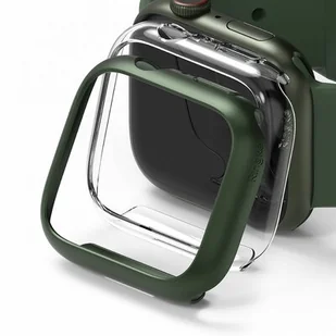 Ringke Nakładka Slim do Apple Watch 7 45 mm Przezroczysty/zielony - Akcesoria do smartwatchy - miniaturka - grafika 1
