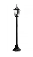 Lampy ogrodowe - Masterled Victoria H105 lampa stojąca ogrodowa 1-punktowa czarna - miniaturka - grafika 1