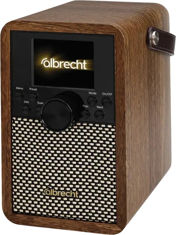 Albrecht DR 710 DAB+/UKW Radio with ASA and zintegrowanym akumulatorem 27710