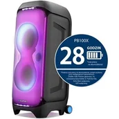Power audio - BLAUPUNKT PB100X Karaoke Czarny - miniaturka - grafika 1