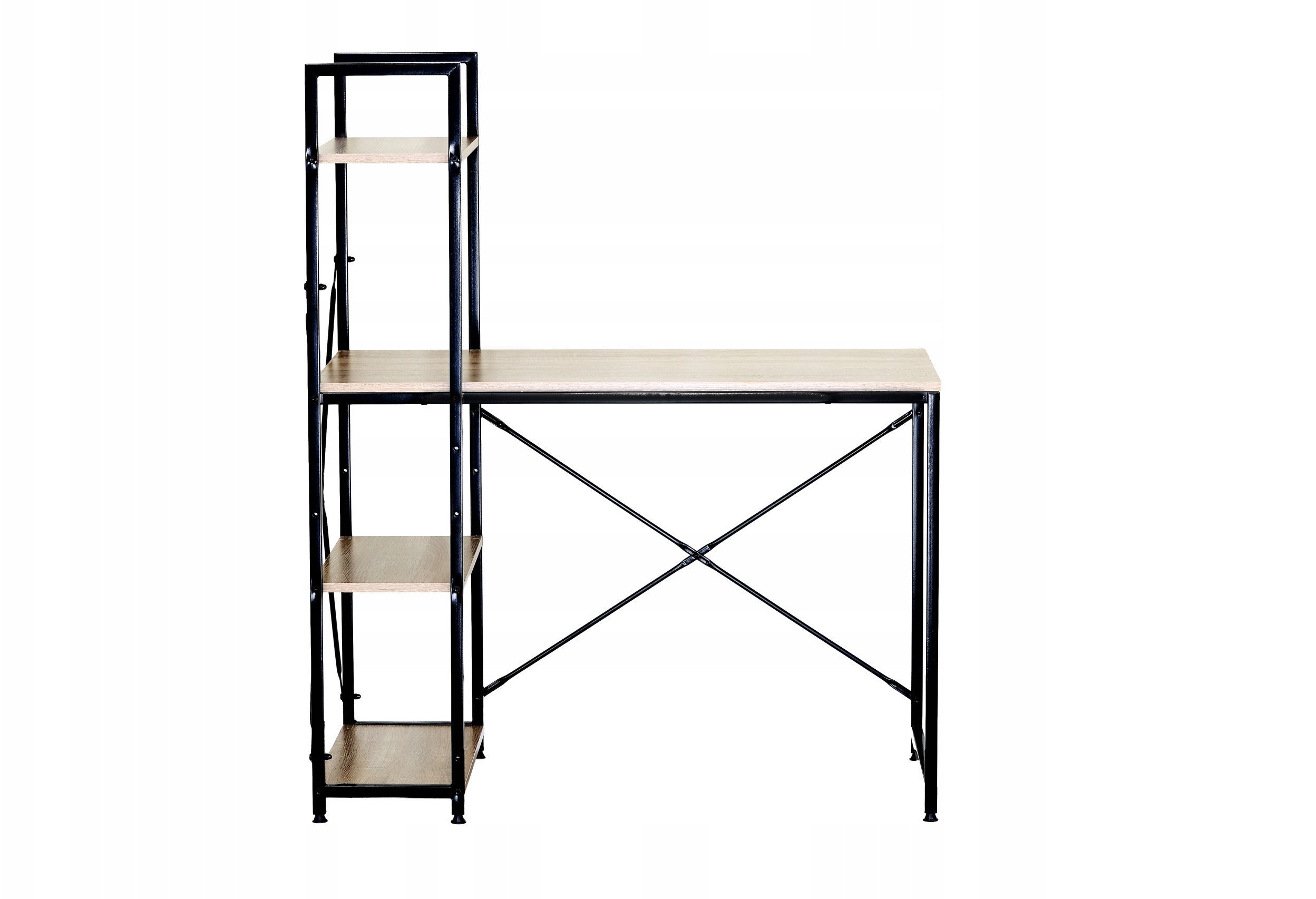 GOTEL C5A BIURKO Z PÓŁKAMI MODERN LOFT SZKOLNE