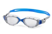 Pływanie - ZOGGS Okularki pływackie PREDATOR FLEX przeźroczyste niebieskie - miniaturka - grafika 1