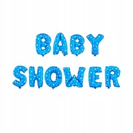 Baby shower i roczek - BABY SHOWER NAPIS ZESTAW BALONÓW RÓŻNE KOLORY - miniaturka - grafika 1