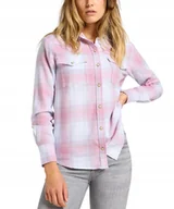 Koszule damskie - Koszula Lee REGULAR WESTERN SHIRT 112358225 Pretty Plum XS - miniaturka - grafika 1