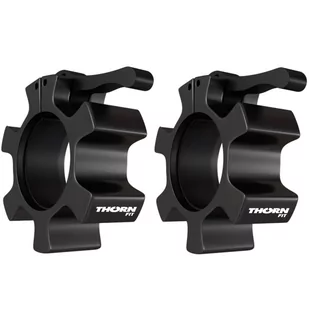 Zaciski olimpijskie premium THORN FIT HD Black - Pozostały sprzęt siłowy - miniaturka - grafika 1