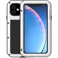 Etui i futerały do telefonów - Love Mei Etui Pancerne + szkło Powerful iPhone 11, białe 6932809613416 - miniaturka - grafika 1