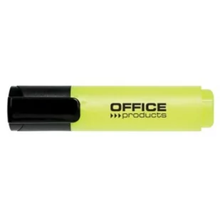 Zakreślacz 2,0-5,0mm OFFICE PRODUCTS żółty /17055311-06/ - Zakreślacze - miniaturka - grafika 1