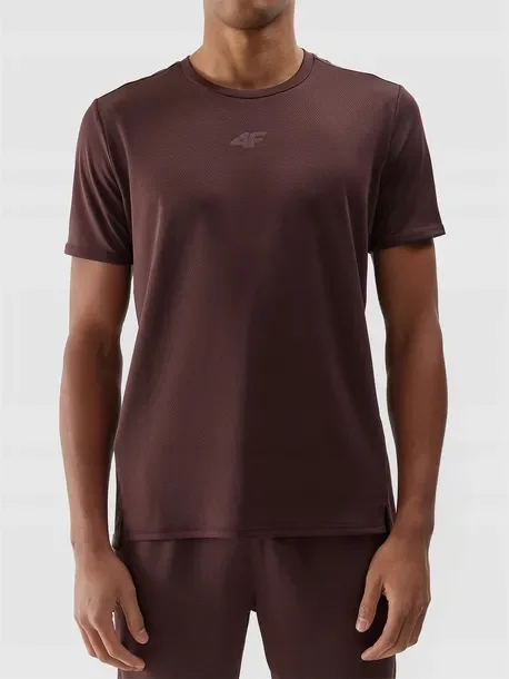 Koszulka Męska 4F T-shirt Treningowa Szybkoschnąca Sportowa M702-81S-M